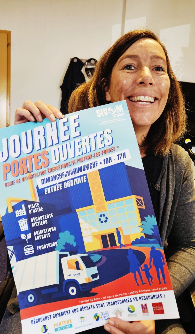 Le Sivom du Born ouvre ce dimanche 27 septembre ses portes pour �voquer le parcours de vos d�chets et leurs transformations. Notre reportage avec C�cile Capo.